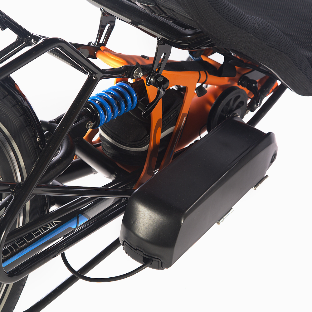 HP Velotechnik Scorpion fs 26 - 20 AH frame accu